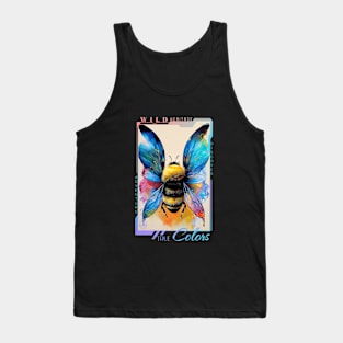 Bee Discovery Adventure Nature Planet Earth Paint Tank Top